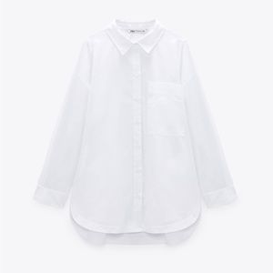 ZARA OVERSIZED POPLIN SHIRT